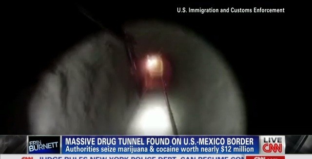 Đường hầm vận chuyển ma túy tinh vi từ Mexico sang Mỹ vừa được phát hiện.