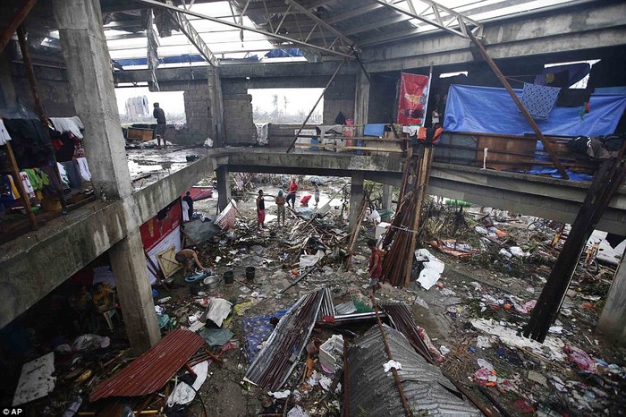 Hàng triệu người Philippines đang lâm vào tình trạng không nhà cửa