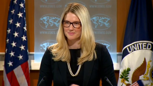Phó phát ngôn viên Bộ Ngoại giao Mỹ Marie Harf.