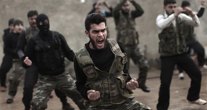 Chiến binh nổi dậy Syria.