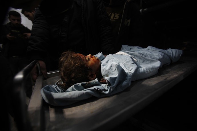 Bé gái 3 tuổi Hala Bhairi là nạn nhân của vụ tấn công.
