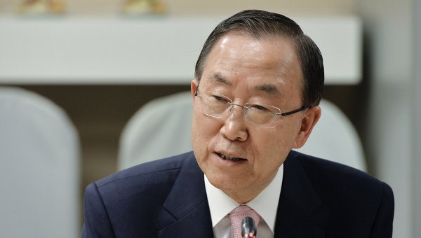 Tổng thư ký Liên Hợp Quốc Ban Ki-moon.