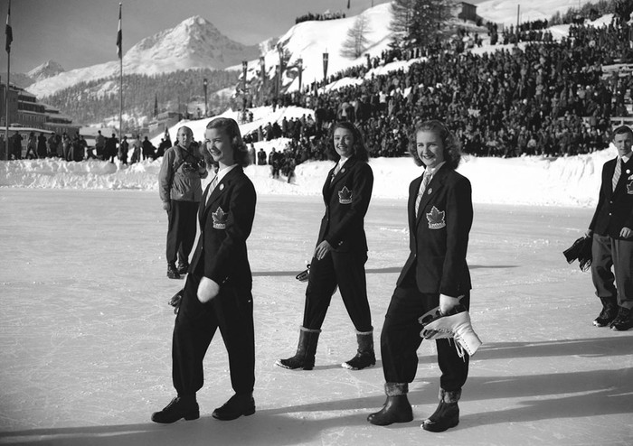 Các vận động viên Canada tham gia Thế vận hội mùa đông năm 1948.