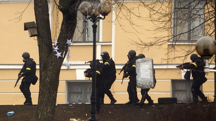 Cảnh sát Ukraina.