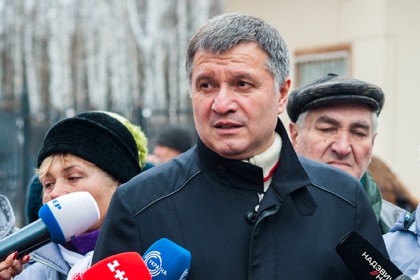 Bộ trưởng Nội vụ Ukraina Arsen Avakov.