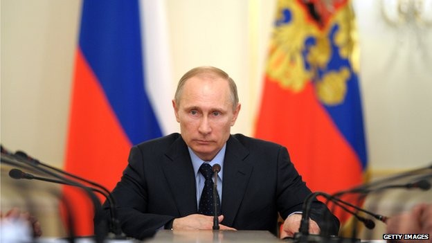Tổng thống Nga Putin tại Paralympic Sochi hôm 7.3.