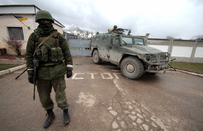 Quân đội Ukraine tại Crimea.