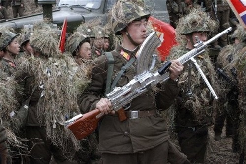 Quân đội Triều Tiên.