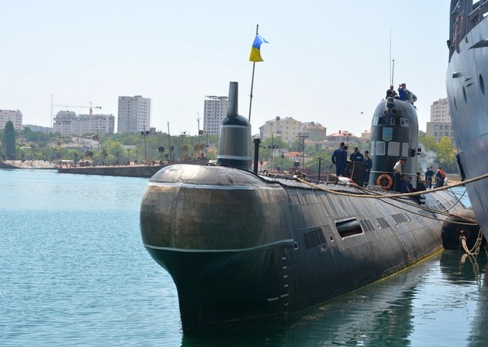 Tàu ngầm Ukraine Zaporozhye.
