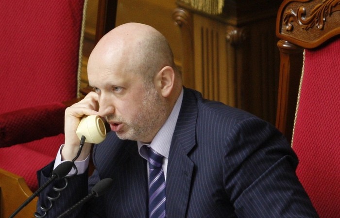 Quyền Tổng thống Ukraine Oleksandr Turchinov .