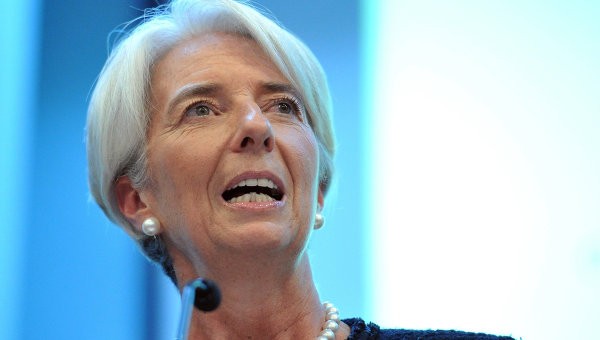Giám đốc Quỹ Tiền Tệ Quốc tế Christine Lagarde.
