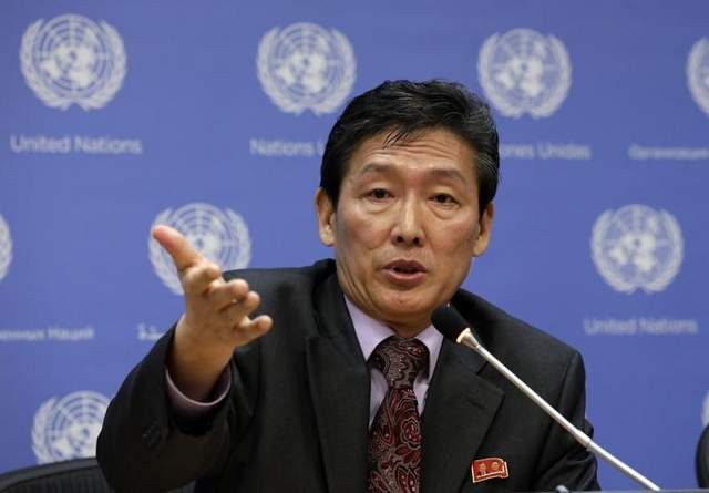 Đại sứ Triều Tiên tại Liên Hợp Quốc Ri Tong-il.