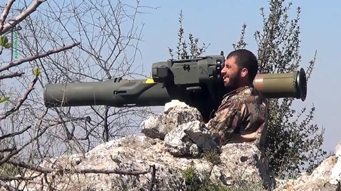 Vũ khí này có thể phá hủy các xe tăng mạnh mẽ của quân đội Syria.
