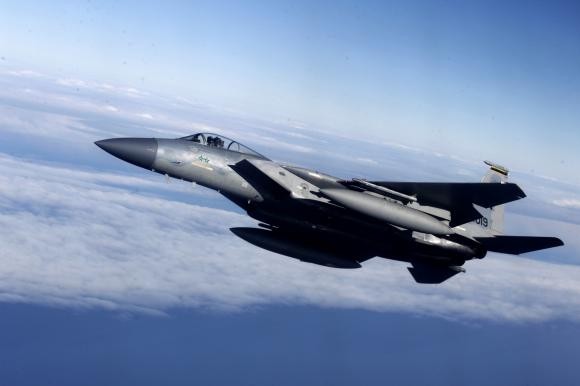 F-15 của Lithuania tham gia tập trận với NATO.