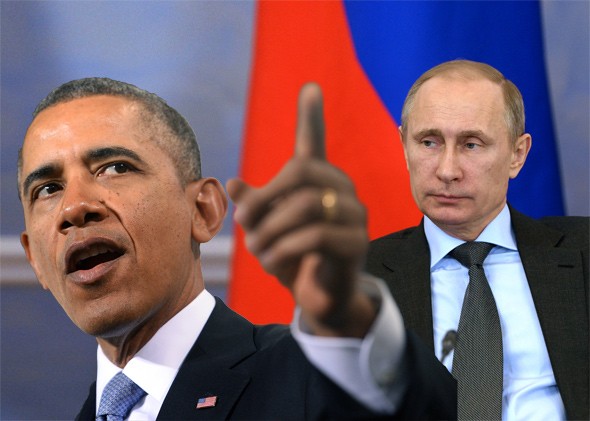 &quot;Kỳ phùng địch thủ&quot; Barack Obama và Vladimir Putin.