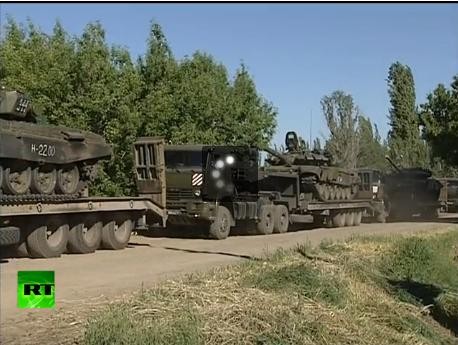 Lực lượng Nga rút khỏi ba tỉnh biên giới giáp Ukraine.