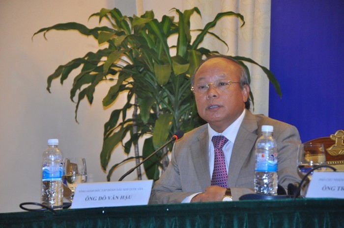 Ông Đỗ Văn Hậu - Tổng Giám đốc Tập đoàn Dầu khí Việt Nam