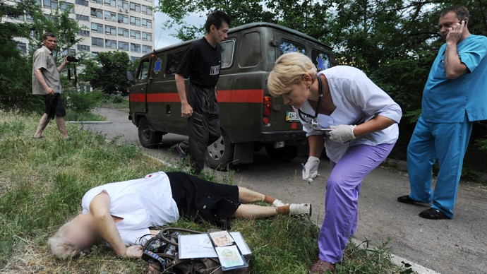 Dân thường thiệt mạng trong vụ tấn công của lực lượng an ninh Ukraine tại Donetsk.