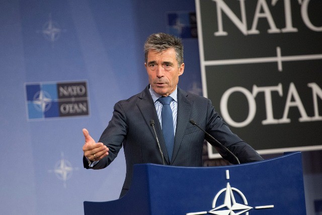 Tổng thư ký NATO Anders Fogh Rasmussen.