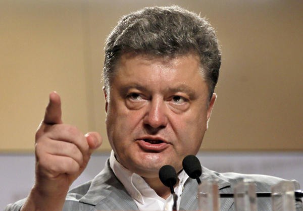 Tổng thống Poroshenko cho biết, lực lượng an ninh đã được &quot;lệnh nổ súng mà không do dự&quot; vào các lực lượng ly khai