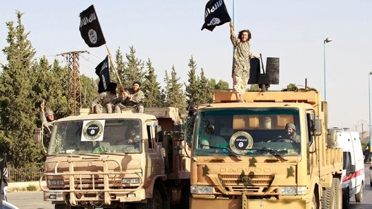 Các thành viên nhóm khủng bố ISIS.