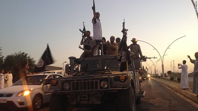 Các chiến binh thánh chiến ISIS.