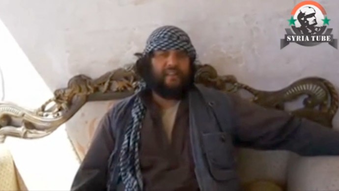 Đại diện của nhóm khủng bố ISIS trong đoạn video tuyên truyền đòi chiếm cả đất của Tây Ban Nha.