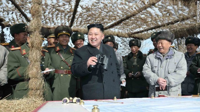 Nhà lãnh đạo Triều Tiên Kim Jong-un.