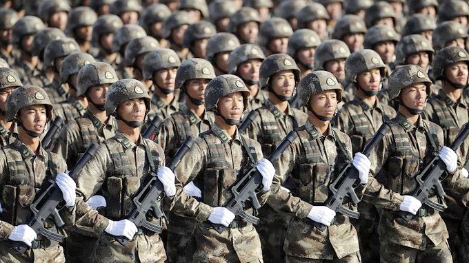 Quân đội Trung Quốc.