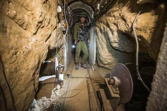 Mục tiêu của Israel là phá hủy hết các hệ thống đường hầm của Hamas.