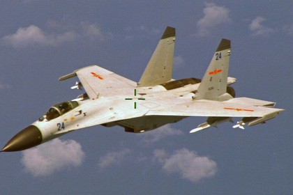 Chiến đấu cơ J-11 của Trung Quốc.