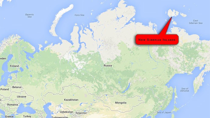 Quần đảo New Siberian của Nga.