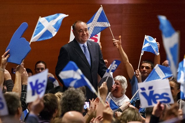 Alex Salmond - lãnh tụ 59 tuổi của Scotland.
