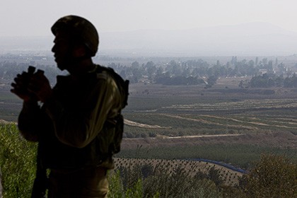 Binh sĩ Israel trên Cao nguyên Golan.