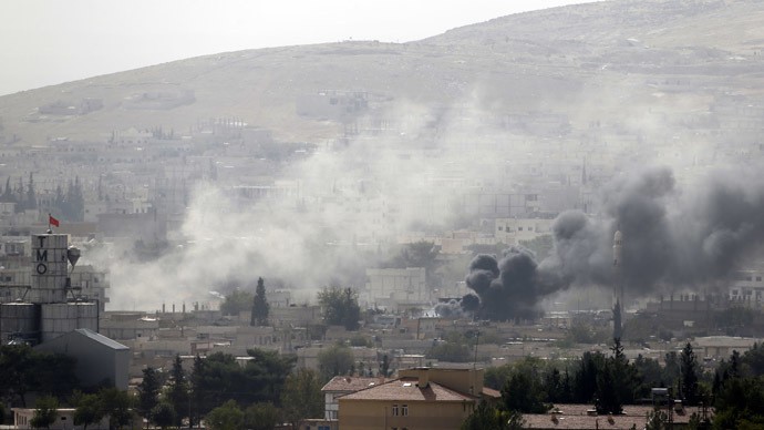 Giao tranh ác liệt bên trong thị trấn Kobani.