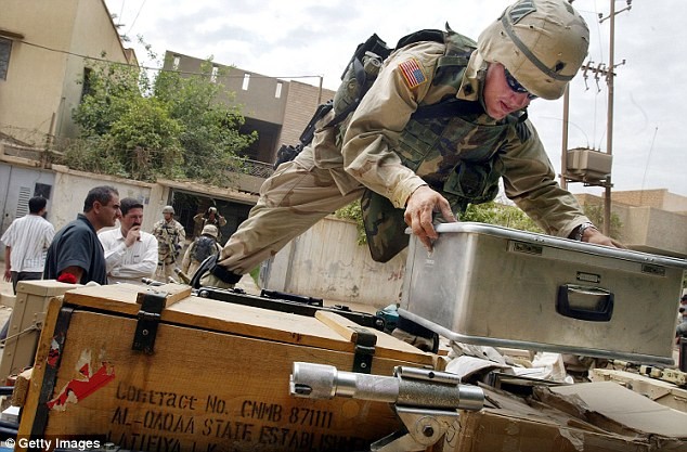 Lực lượng Mỹ tỏ ra không thích thú với việc tìm kiếm vũ khí hóa học của chính quyền Saddam Hussein.