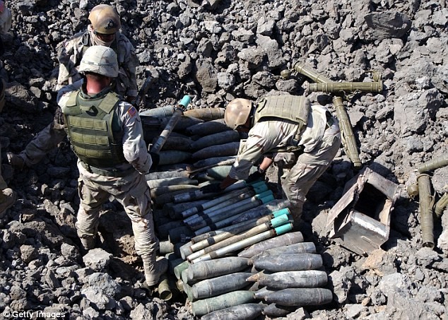 Lính Mỹ đã tìm thấy khoảng 5000 vũ khí hóa học ở Iraq nhưng không công bố.