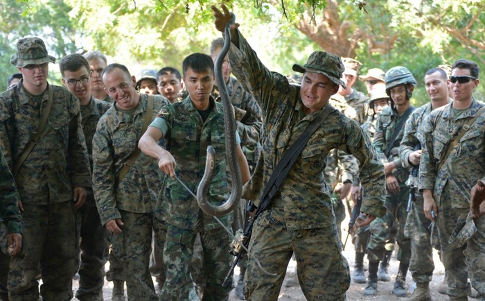 Lính Mỹ tham gia tập trận Gold Cobra tại Thái Lan.