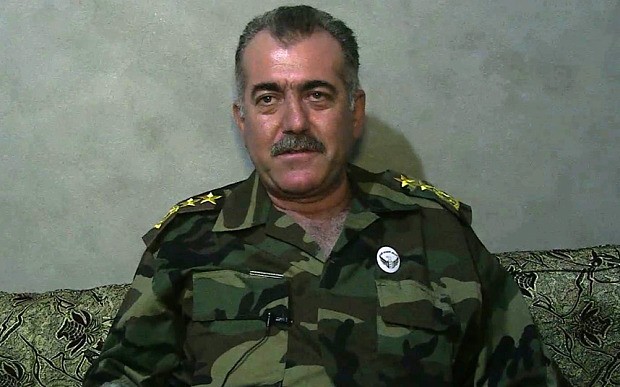 Đại tá Abduljabbar al-Oqaidi, một chỉ huy của Quân đội Syria Tự do.