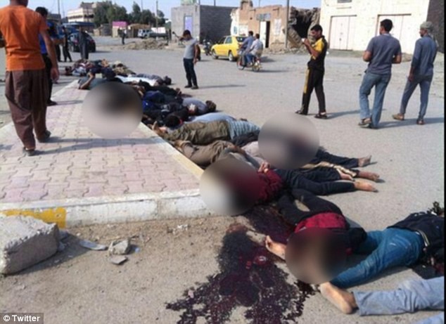 30 thành viên lực lượng an ninh Iraq và bộ tộc người Sunni liên minh với chính phủ Baghdad bị IS sát hại tại thị trấn Hit, tỉnh Anbar.