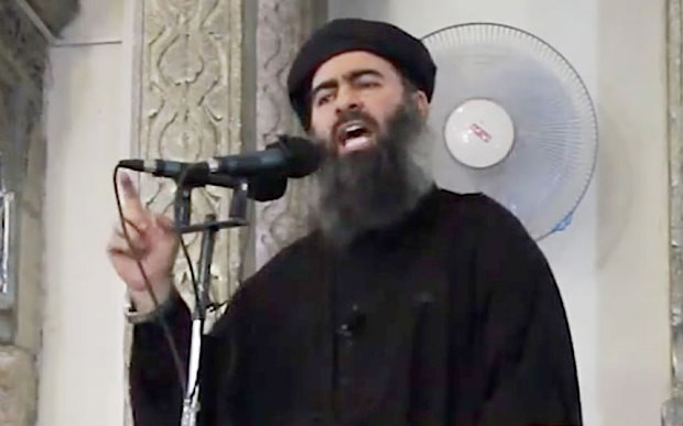 Trùm khủng bố IS Abu Bakr al-Baghdadi.
