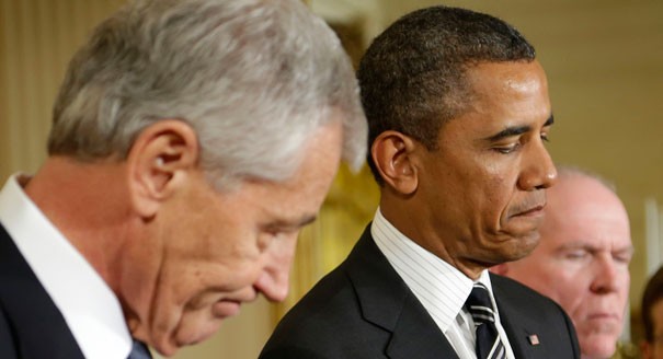 Hai ông Hagel và Obama đều xác định rằng Lầu Năm Góc đã đến lúc cần một nhà lãnh đạo mới.
