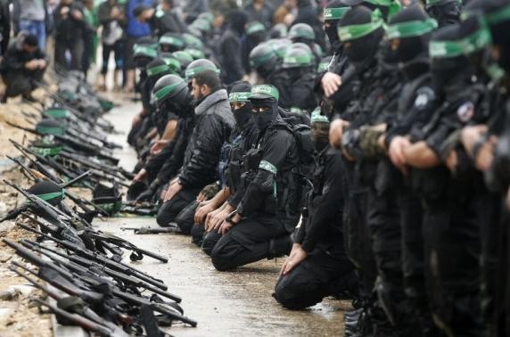 Chiến binh Hamas bảo vệ Palestine từ năm 1997.