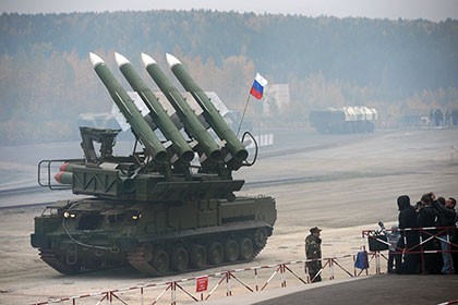 Hệ thống phòng không Buk-M1 của Nga.