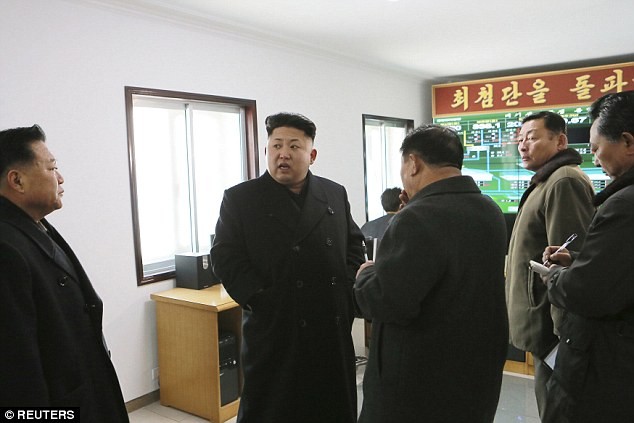 Nhà lãnh đạo Triều Tiên chỉ đạo trong chuyến thăm.