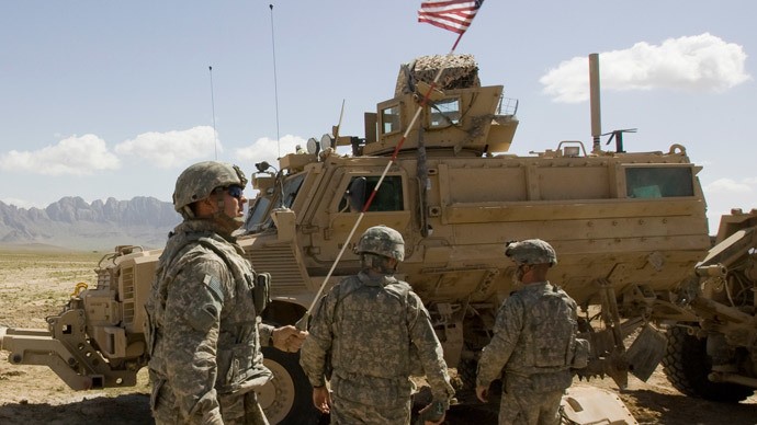 Thiết bị quân sự Mỹ tại Afghanistan.
