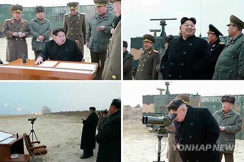 Ông Kim Jong-un tham gia chỉ đạo cuộc tập trận của các nữ xạ thủ Triều Tiên.