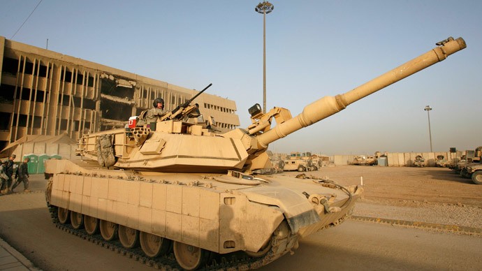 Xe tăng M1 Abrams của Mỹ.