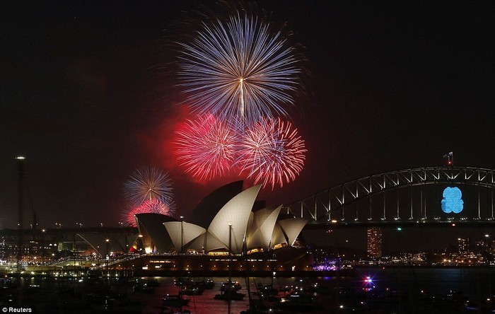 Sydney là một trong những nơi đón năm mới sớm nhất.