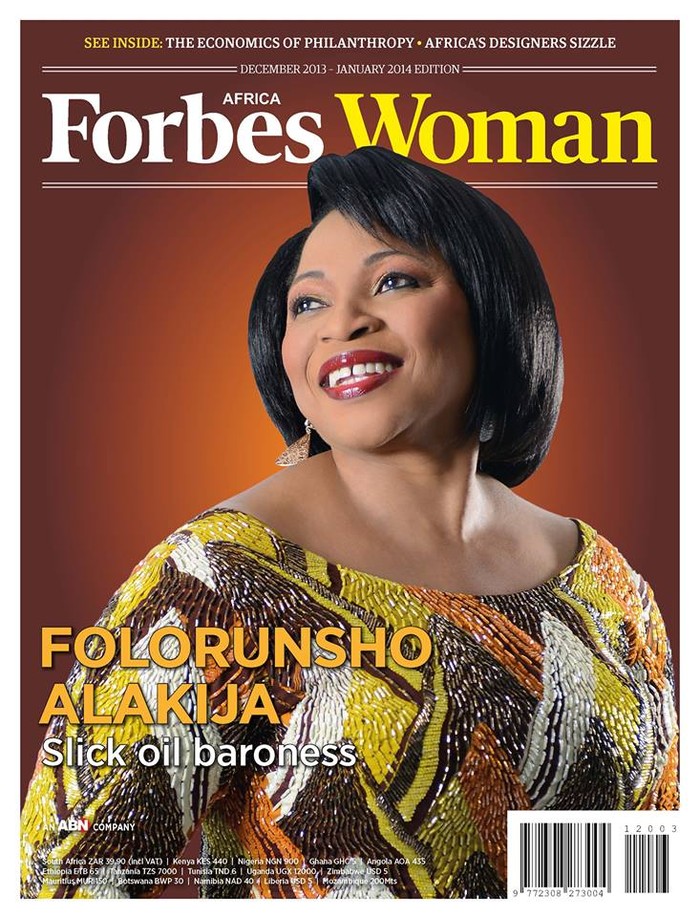 Nữ tỉ phú giàu nhất châu Phi đã từng xuất hiện trên trang bìa của nhiều tạp chí danh tiếng.